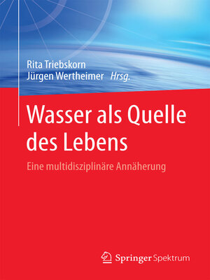 cover image of Wasser als Quelle des Lebens